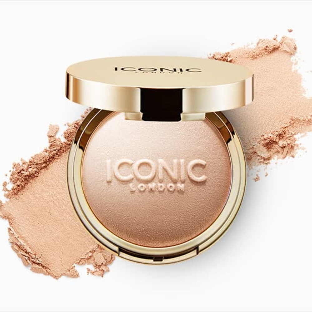 Iconic London Lit & Luminous Baked Highlighter Universal